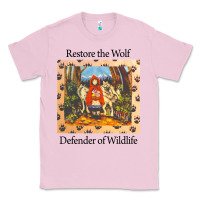 Bubblegum Pink restore the wolf defenders of wildlife Classic Tee - linhVisuals