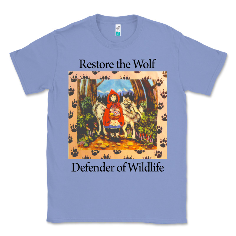 Restore The Wolf Defenders Of Wildlife Classic Tee by linhVisuals | Teevron