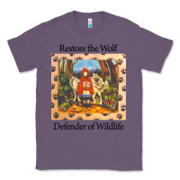 Lavender restore the wolf defenders of wildlife Classic Tee - linhVisuals