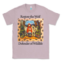 Lilac restore the wolf defenders of wildlife Classic Tee - linhVisuals
