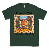 Sports Green restore the wolf defenders of wildlife Classic Tee - linhVisuals