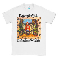 White restore the wolf defenders of wildlife Classic Tee - linhVisuals