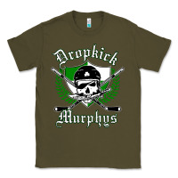 Army Green dropkick murphy's best of punk Classic Tee - linhVisuals
