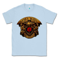 Dusty Blue dropkick murphy's best of punk Classic Tee - linhVisuals
