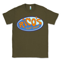 Army Green richo surf shop Classic Tee - linhVisuals