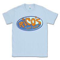 Dusty Blue richo surf shop Classic Tee - linhVisuals