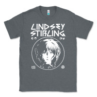 Charcoal Heather lindsey stirling white Classic Tee - linhVisuals