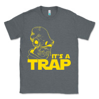 Charcoal Heather it's a trap Classic Tee - linhVisuals