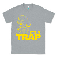 Heather Grey it's a trap Classic Tee - linhVisuals