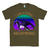 Army Green wings of fire i am a lying nightwing vintage Classic Tee - linhVisuals