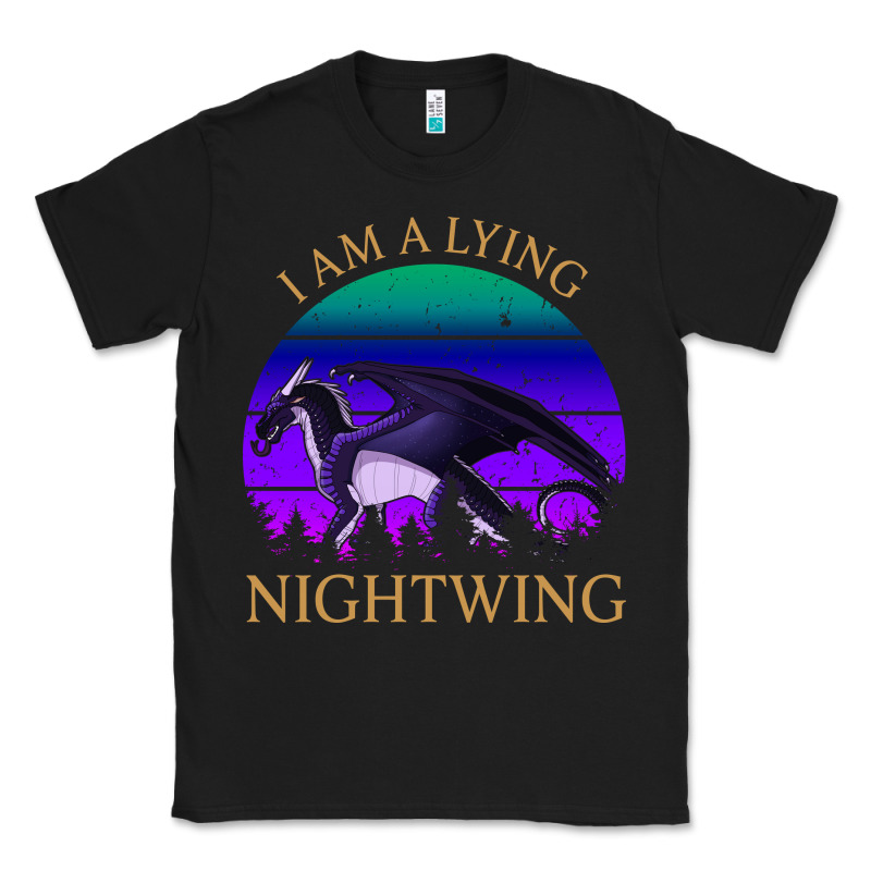 Wings Of Fire I Am A Lying Nightwing Vintage Classic Tee by linhVisuals | Teevron
