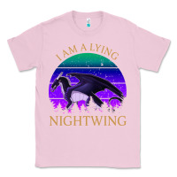 Bubblegum Pink wings of fire i am a lying nightwing vintage Classic Tee - linhVisuals
