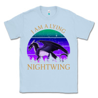 Dusty Blue wings of fire i am a lying nightwing vintage Classic Tee - linhVisuals