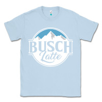Dusty Blue premium busch Classic Tee - linhVisuals