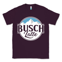 Plum premium busch Classic Tee - linhVisuals