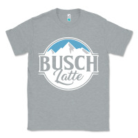 Heather Grey premium busch Classic Tee - linhVisuals