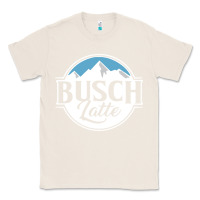 Natural premium busch Classic Tee - linhVisuals