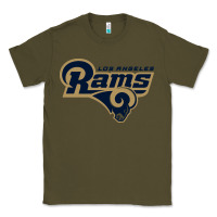 Army Green rams Classic Tee - linhVisuals