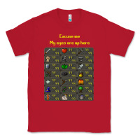 Red runescape game Classic Tee - linhVisuals