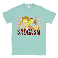 Seafoam sadgasm Classic Tee - linhVisuals