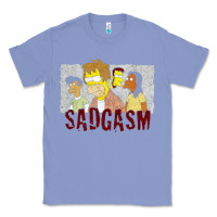 Colony Blue sadgasm Classic Tee - linhVisuals