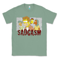 Sage sadgasm Classic Tee - linhVisuals