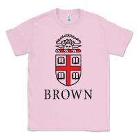 Bubblegum Pink brown university Classic Tee - linhVisuals