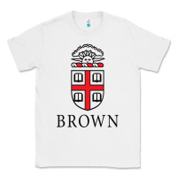 White brown university Classic Tee - linhVisuals