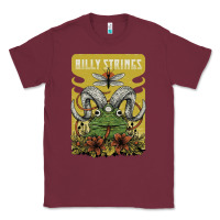 Burgundy billy strings poster Classic Tee - linhVisuals