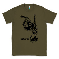 Army Green k o r n classic Classic Tee - linhVisuals