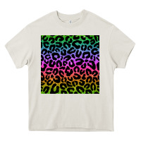 Cream leopard glitter seamless pattern Heavy Core Tee - BundleAndBundleShop