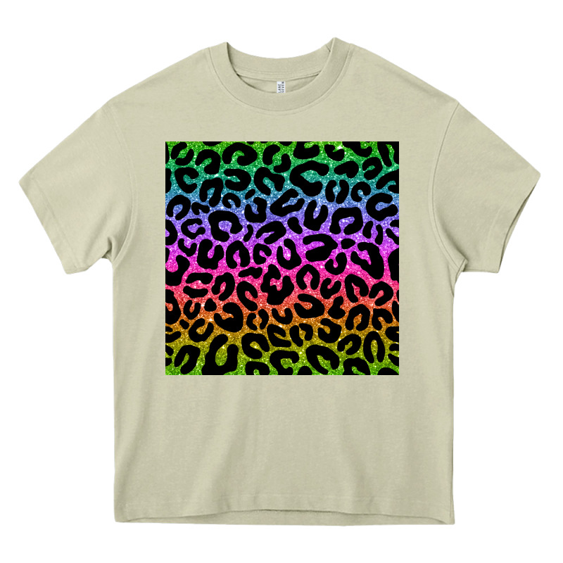 Leopard Glitter Seamless Pattern Heavy Core Tee by BundleAndBundleShop | Teevron