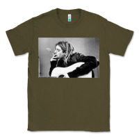Army Green kurt smoking Classic Tee - linhVisuals