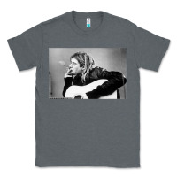 Charcoal Heather kurt smoking Classic Tee - linhVisuals