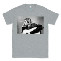Heather Grey kurt smoking Classic Tee - linhVisuals