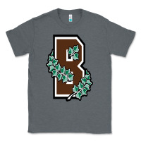 Charcoal Heather brown university Classic Tee - linhVisuals
