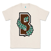 Natural brown university Classic Tee - linhVisuals