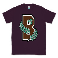 Plum brown university Classic Tee - linhVisuals