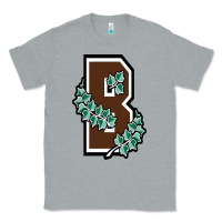 Heather Grey brown university Classic Tee - linhVisuals