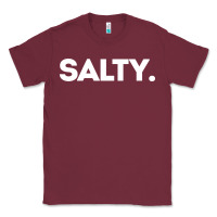 Burgundy salty Classic Tee - linhVisuals