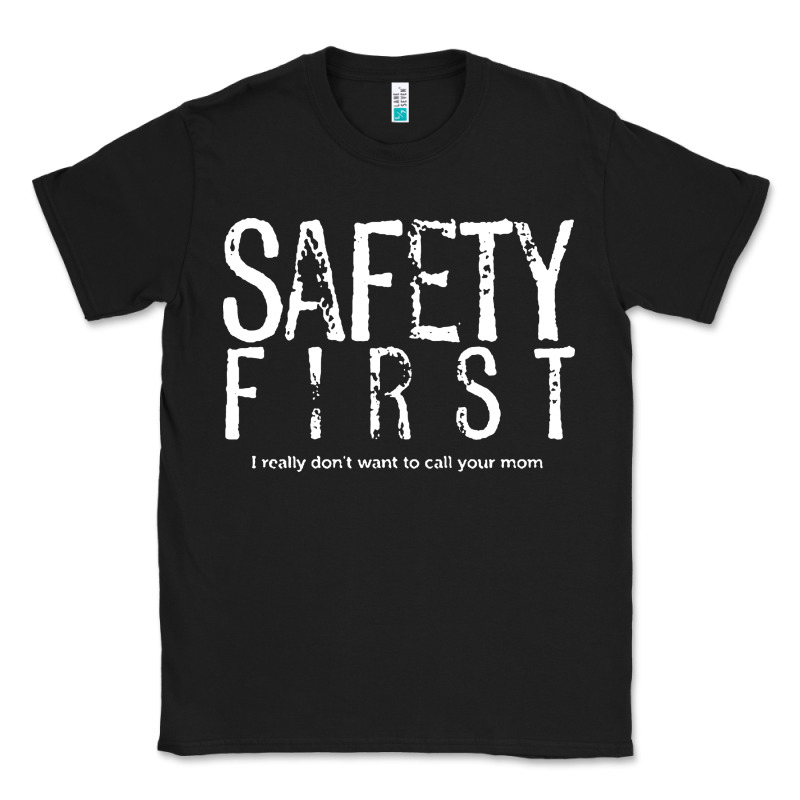 Safety First Science Teacher Classic Tee by linhVisuals | Teevron