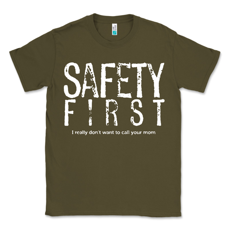 Safety First Science Teacher Classic Tee by linhVisuals | Teevron