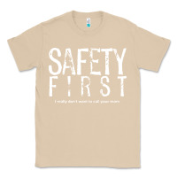 Mushroom safety first science teacher Classic Tee - linhVisuals