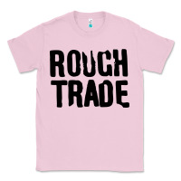 Bubblegum Pink Rough Trade Classic Tee - linhVisuals
