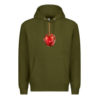 Army Green apple candy Premium Hoodie - AdoDesignShop
