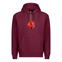 Burgundy apple candy Premium Hoodie - AdoDesignShop