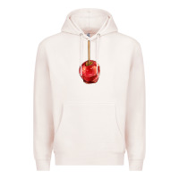 Pale Pink apple candy Premium Hoodie - AdoDesignShop