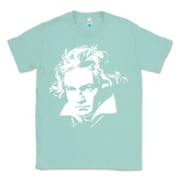 Seafoam beethoven Classic Tee - linhVisuals