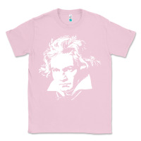 Bubblegum Pink beethoven Classic Tee - linhVisuals