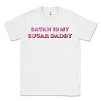 White satan is my sugar daddy Classic Tee - linhVisuals